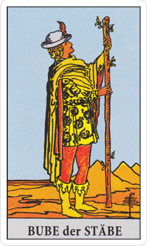 Bube der Stäbe